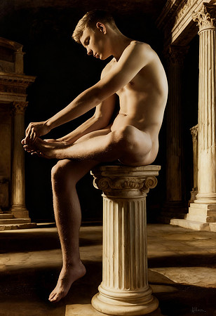 boy with thorn