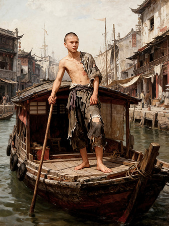 sampan boy
