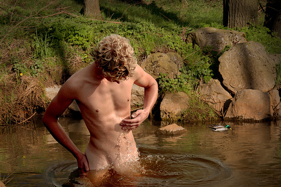 spring time bath