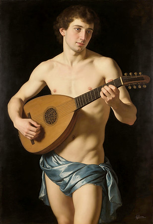 portraif of a minstrel 1